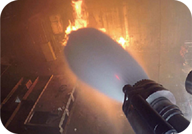 Advanced Flame Ranger system providing reliable fire safety functions