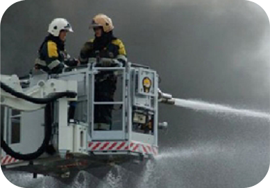 The Flame Ranger offers high-reach capabilities with a spray range of up to 80m (87yd).